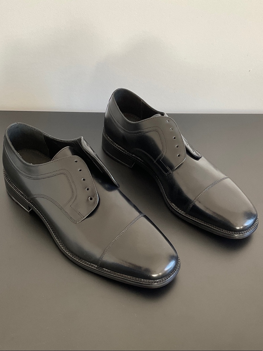 NWT Men’s Cole Haan Black Leather Oxfords shoes / Size 13M